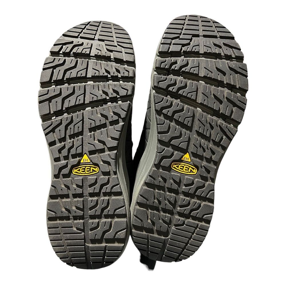 Keen 'Vista Energy' Men's 7 D Black EH Slip/Oil Resistant Comp Toe Work Shoe - Picture 7 of 10